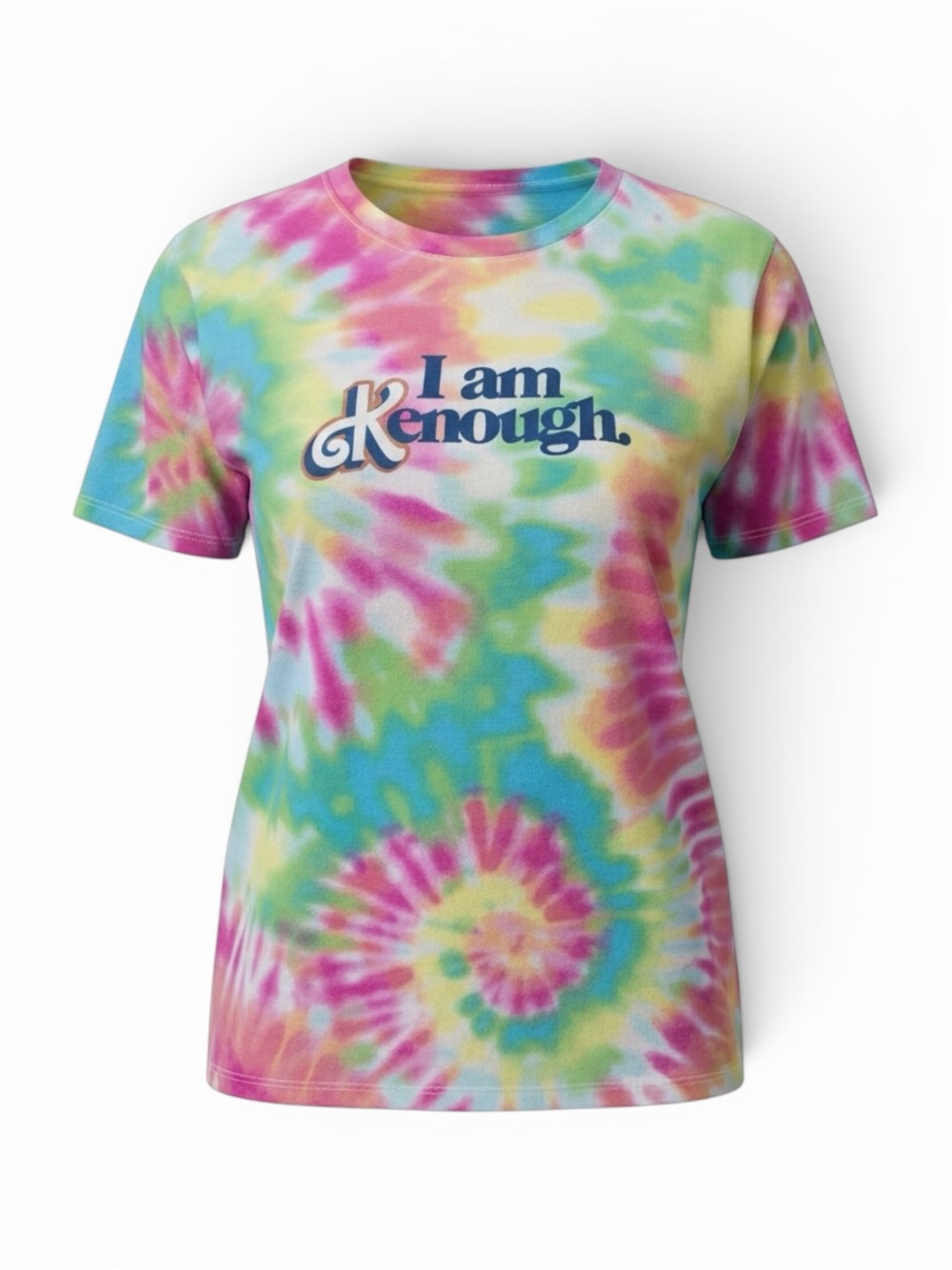 NWT Barbie Licensed “I am Kenough” Tie-dye T-shirt